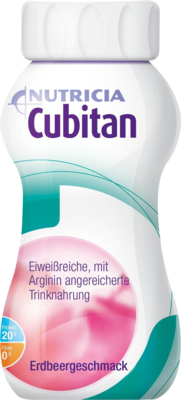 CUBITAN Erdbeergeschmack Trinkflasche