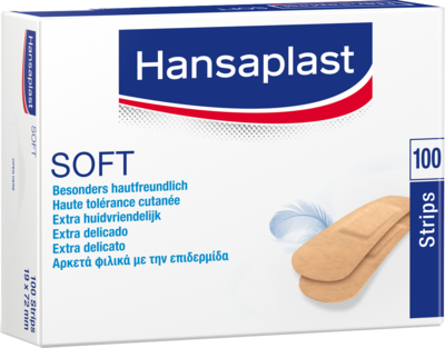 HANSAPLAST Soft Injektionspflaster Strips 19x40 mm