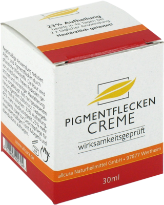 PIGMENTFLECKEN Creme