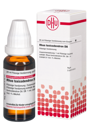 RHUS TOXICODENDRON D 8 Dilution