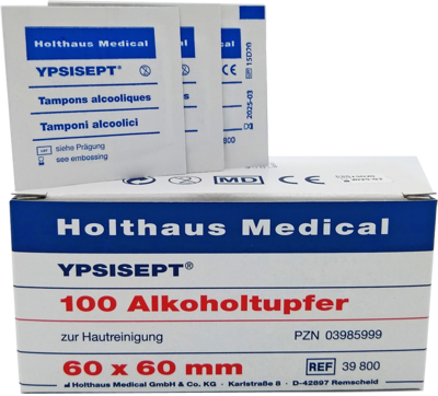 ALKOHOLTUPFER YPSISEPT 25x65 mm