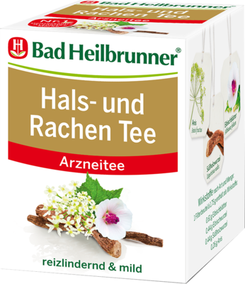 BAD HEILBRUNNER Hals- und Rachen Tee Filterbeutel