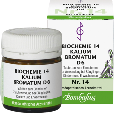 BIOCHEMIE 14 Kalium bromatum D 6 Tabletten