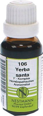 YERBA SANTA F Komplex Nr.106 Dilution