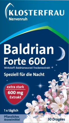 KLOSTERFRAU Baldr.forte 600 Nervenruh üb.Tabl.