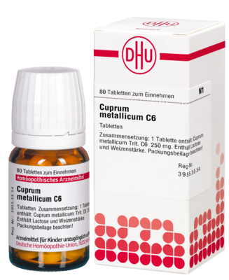 CUPRUM METALLICUM C 6 Tabletten