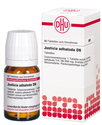 JUSTICIA adhatoda D 6 Tabletten