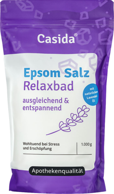 EPSOM Salz Relaxbad mit Lavendel