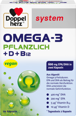 DOPPELHERZ-Omega-3-pflanzlich-system-Kapseln