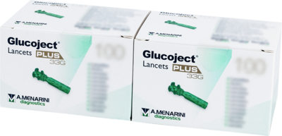 GLUCOJECT Lancets PLUS 33 G